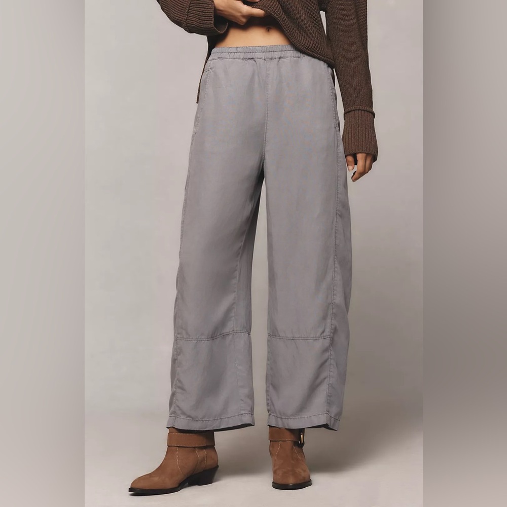 Pilcro The Izzie Relaxed Pull-On Barrel Pants - Picture 2 of 10